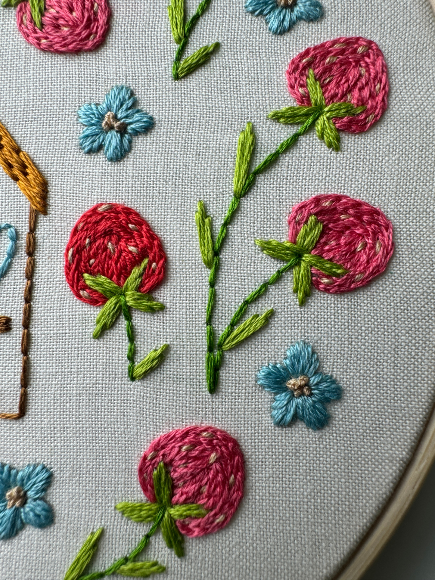 Strawberries Hollow - PDF Beginner Friendly Digital Pattern