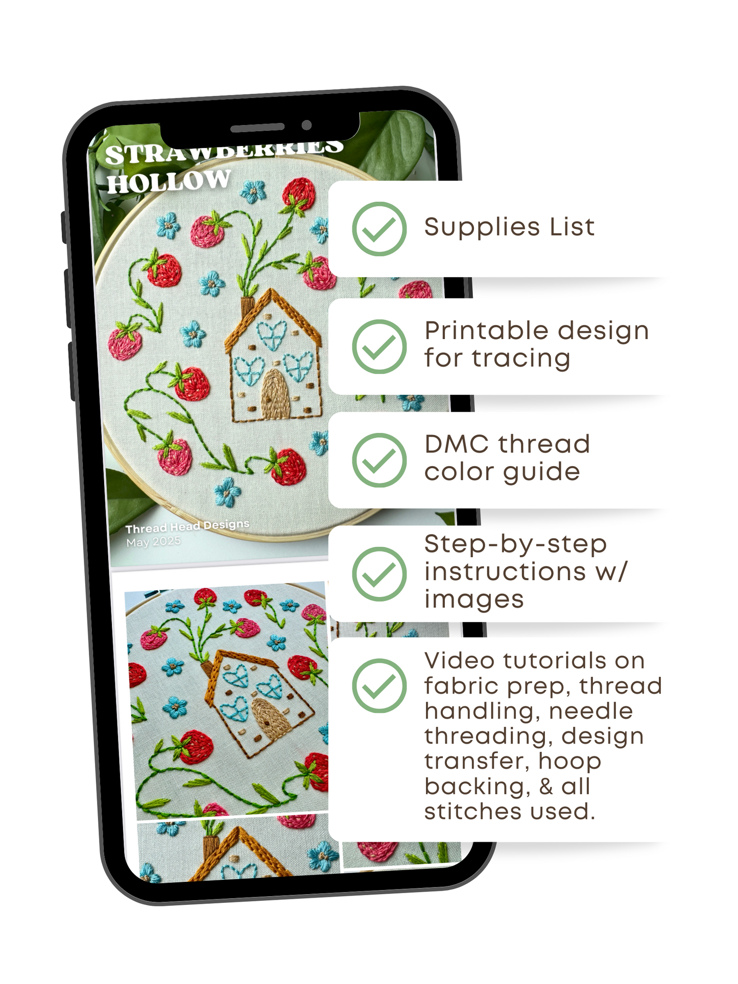 Monthly Digital Pattern Subscription – May
