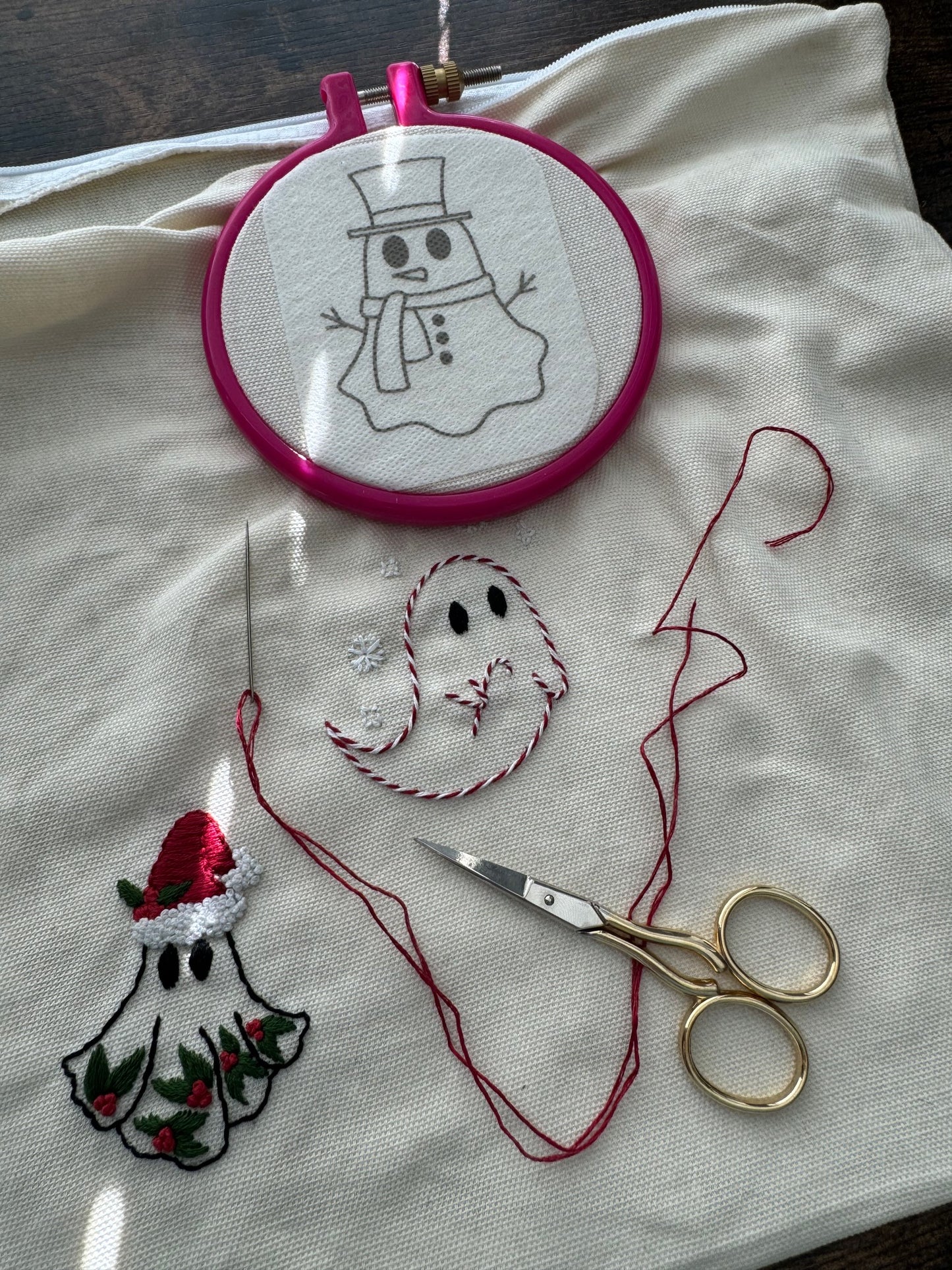 Holiday Spirits Stick & Stitch Embroidery Stabilizer - 6 Pack