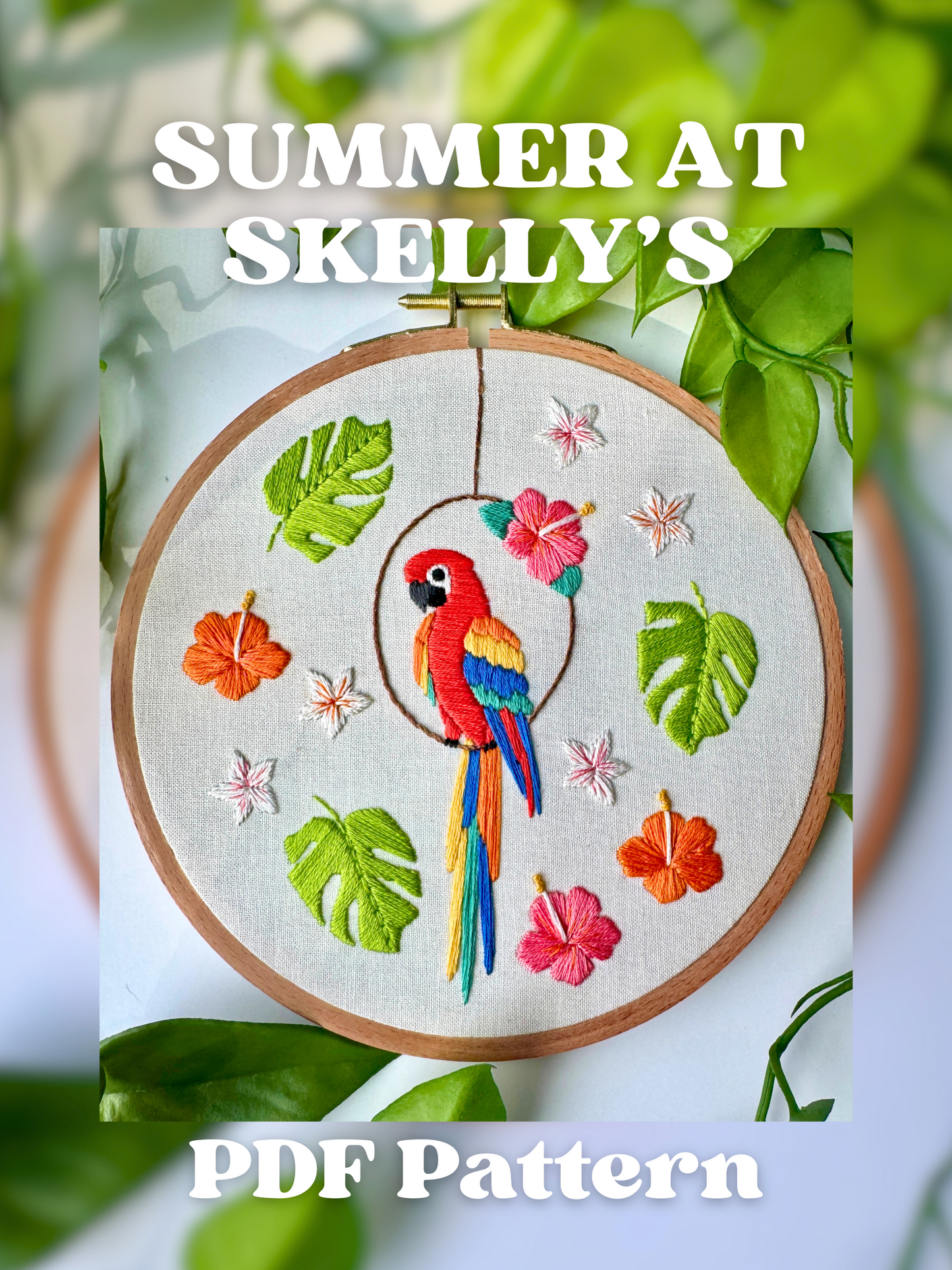 Summer at Skelly's - PDF Beginner Friendly Digital Pattern