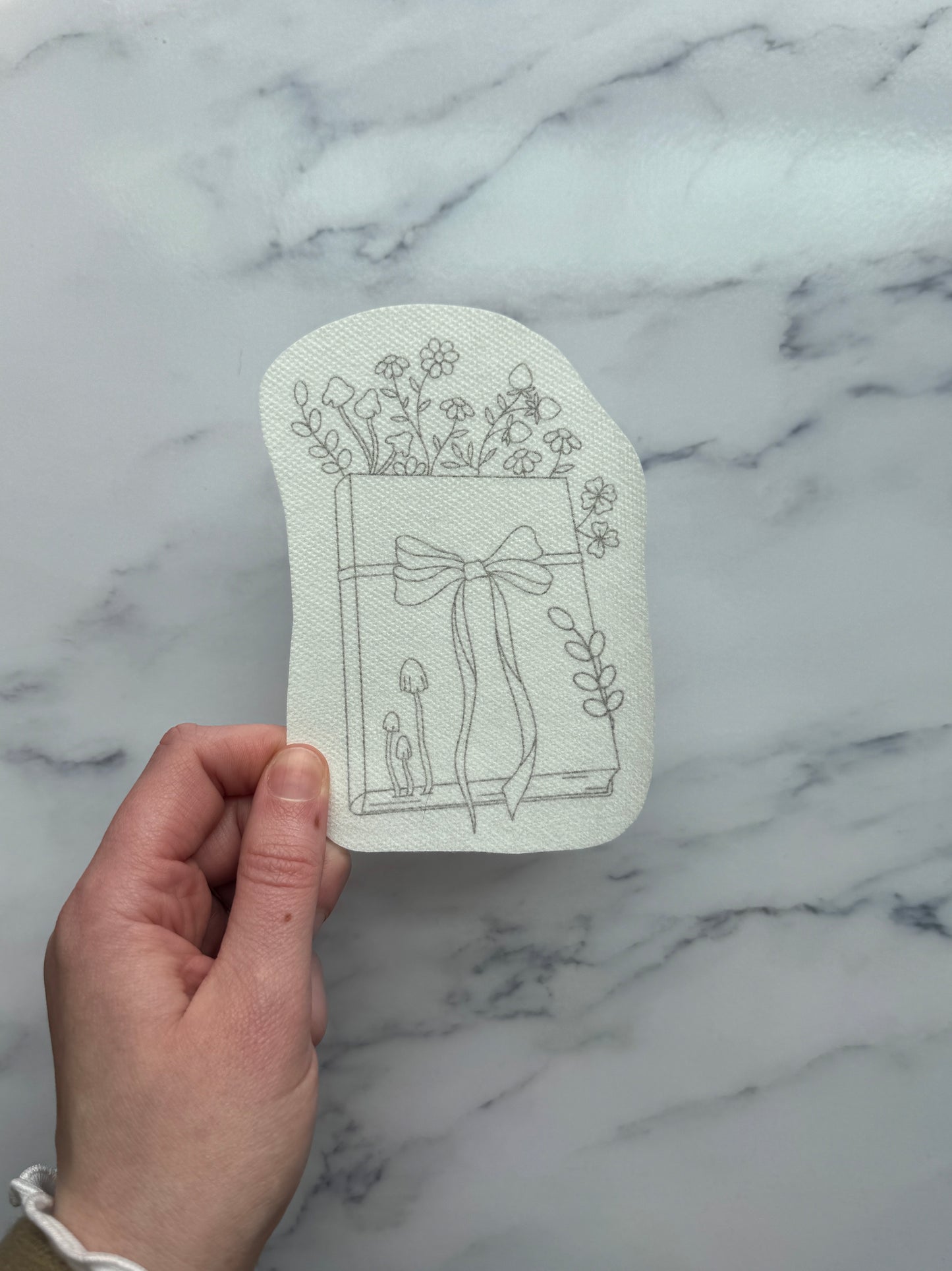 Fables, Florals, and Fungi DIY Sticker (L)