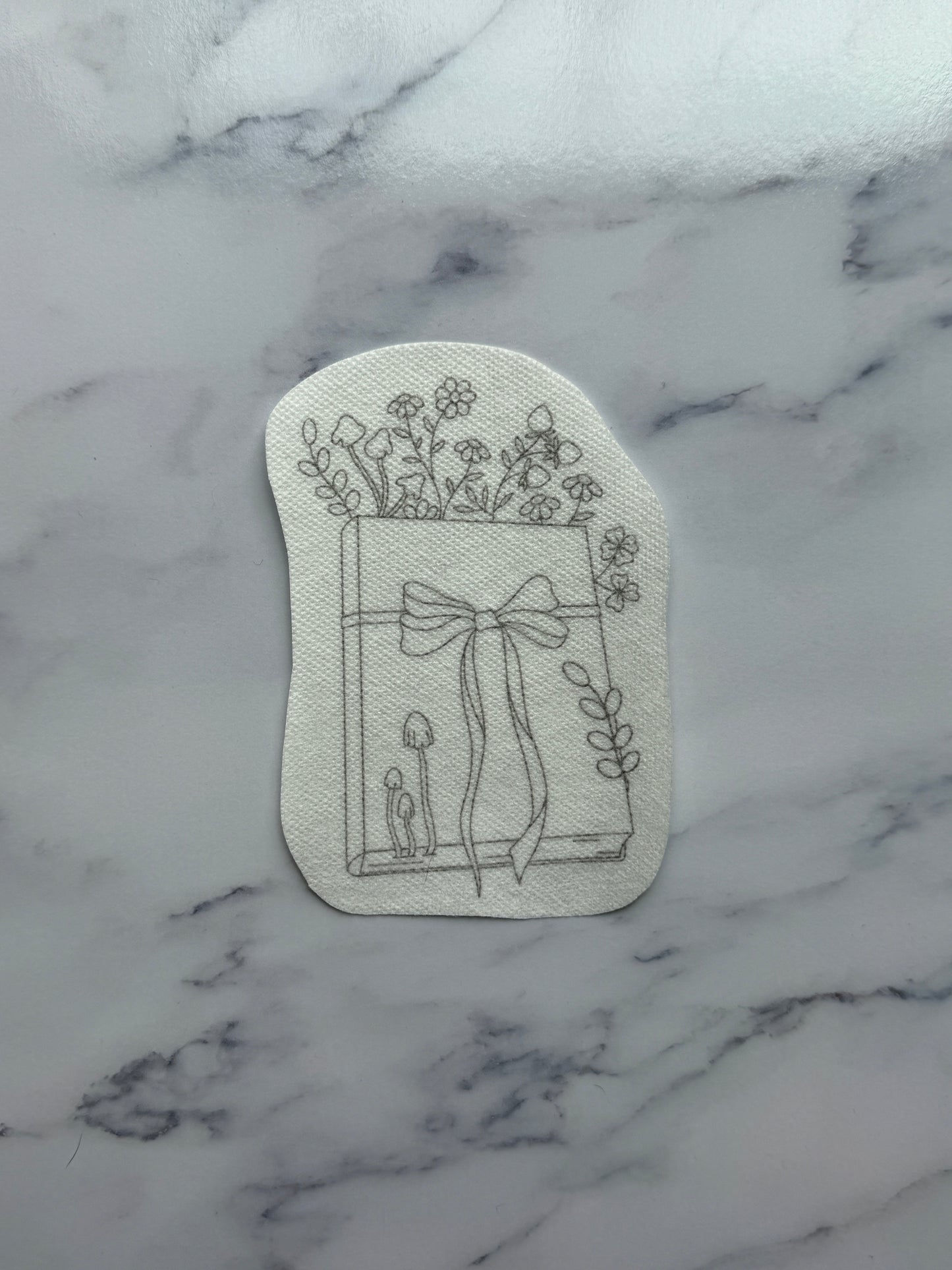 Fables, Florals, and Fungi DIY Sticker (L)