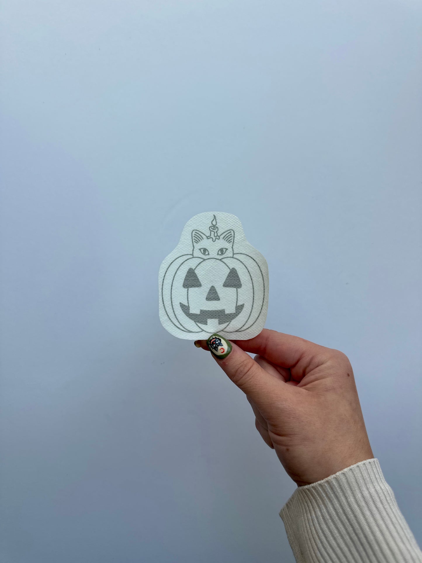 Boo Kitty DIY Sticker (M)