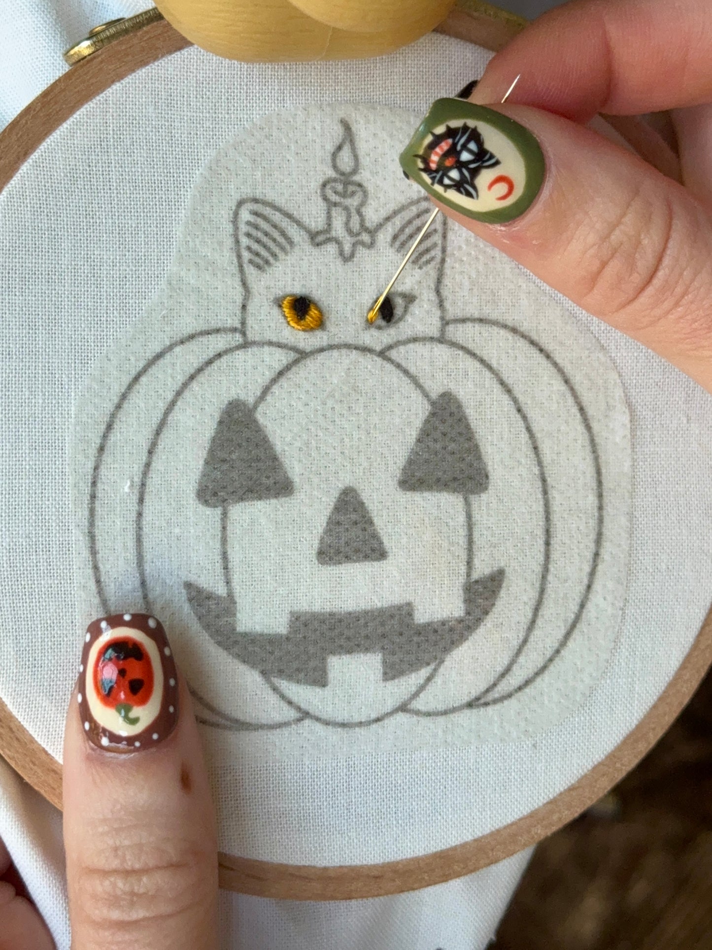 Boo Kitty DIY Sticker (M)