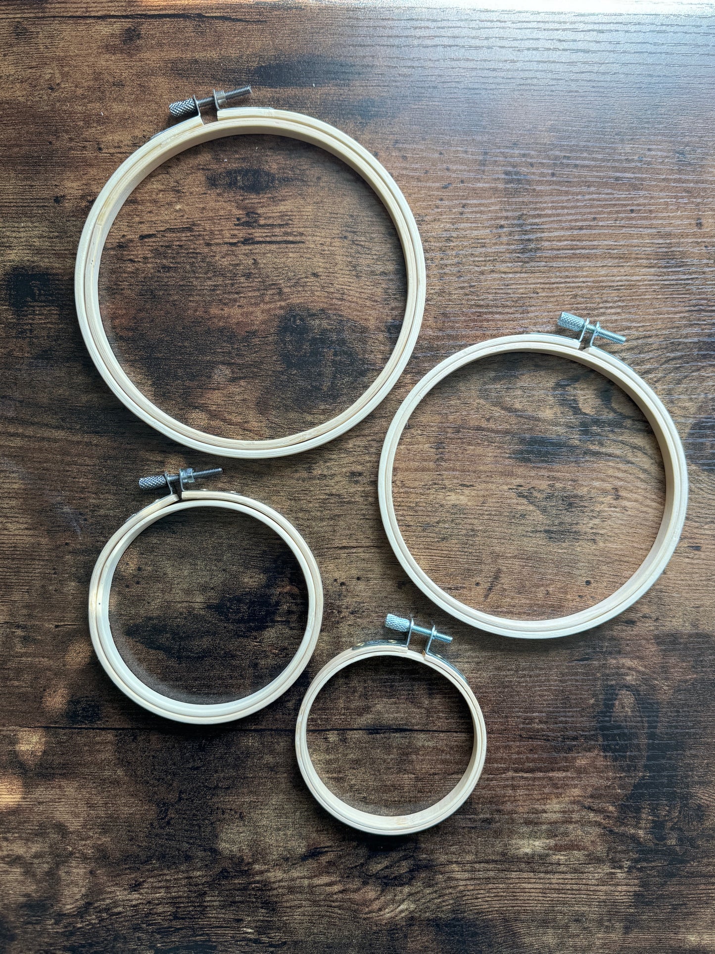 Bamboo Embroidery Hoop