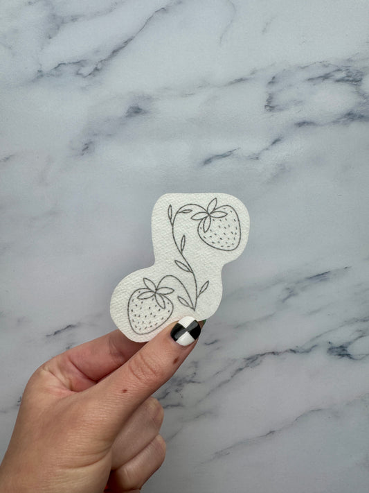 Strawberries DIY Sticker (M)