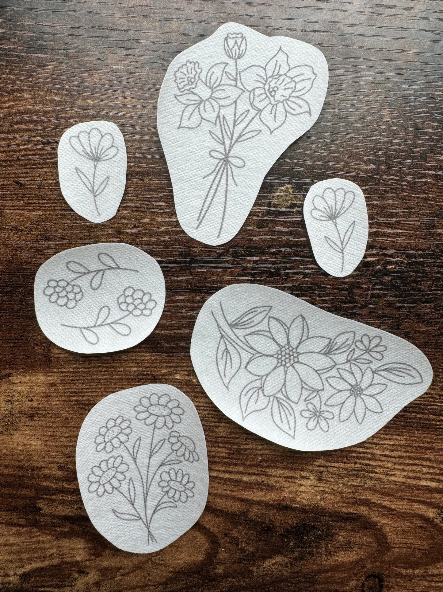 Floral Fabrication Stick & Stitch Embroidery Stabilizer - 6 Pack