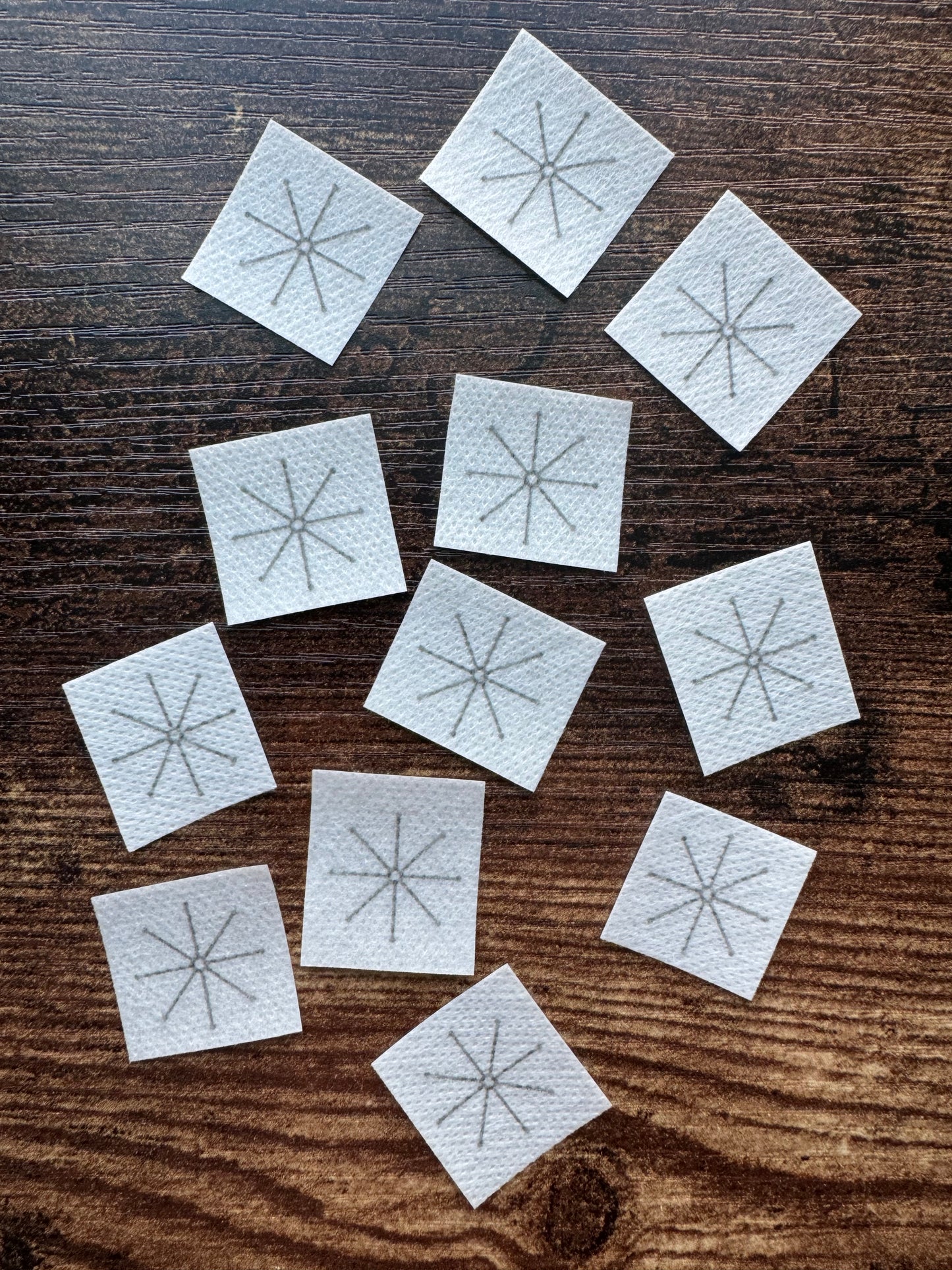 The Laziest Daisy Stick & Stitch Embroidery Stabilizer - 12 Pack - Includes Video Tutorial