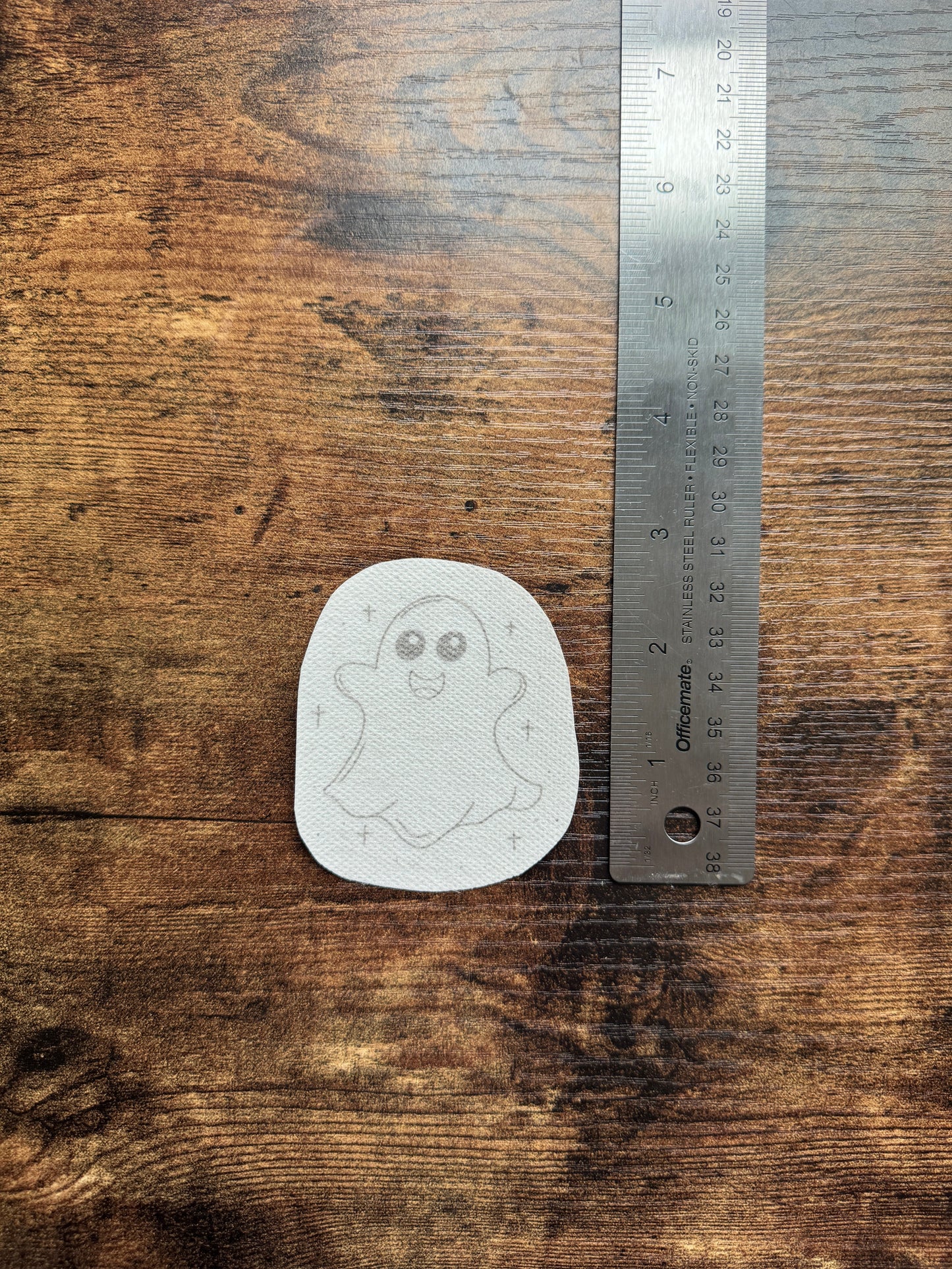 Cheerful Ghost DIY Sticker (M)