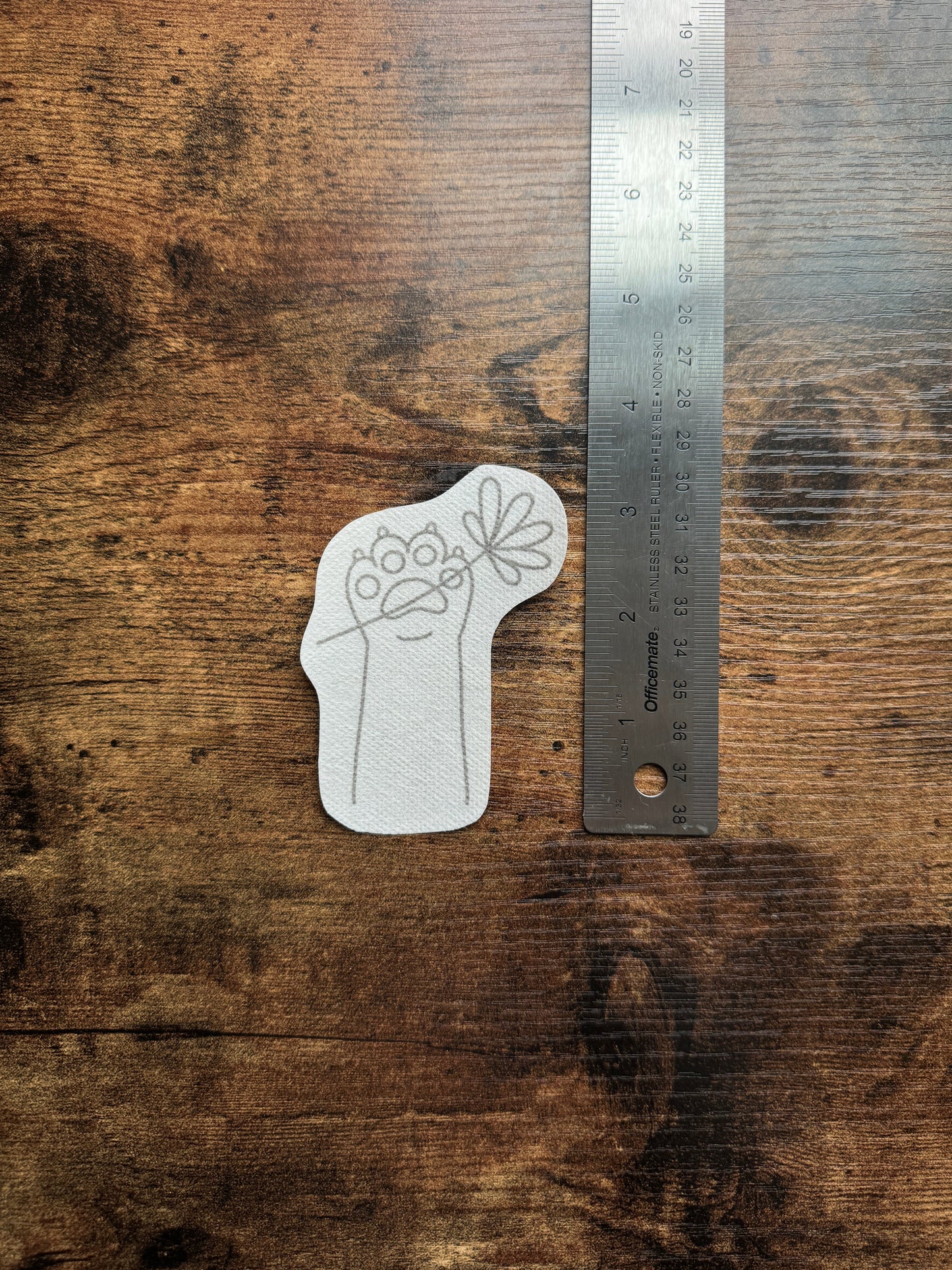 Flower Pawer DIY Sticker (M)