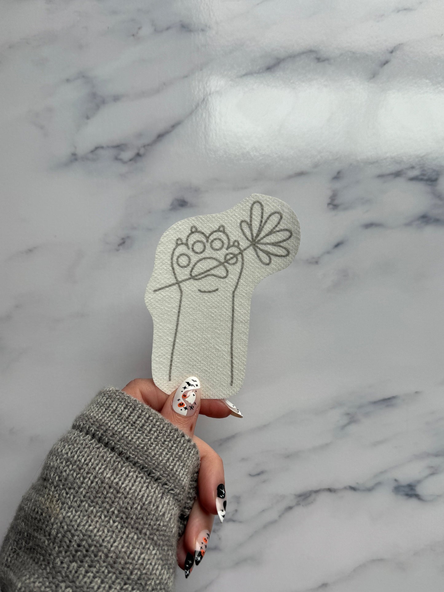 Flower Pawer DIY Sticker (M)