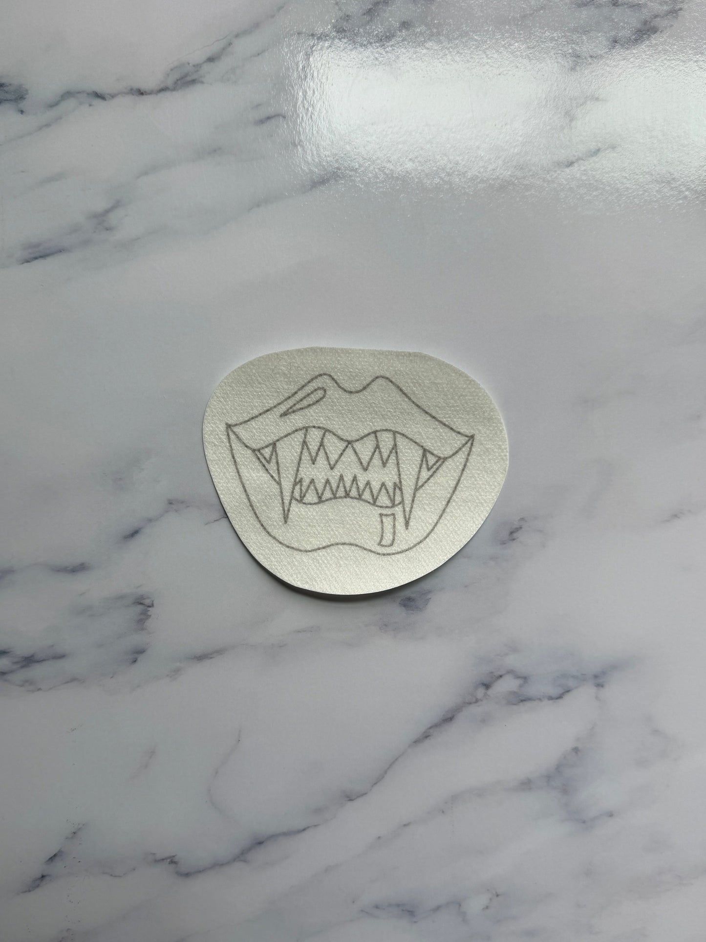 Bite Me DIY Sticker (M)