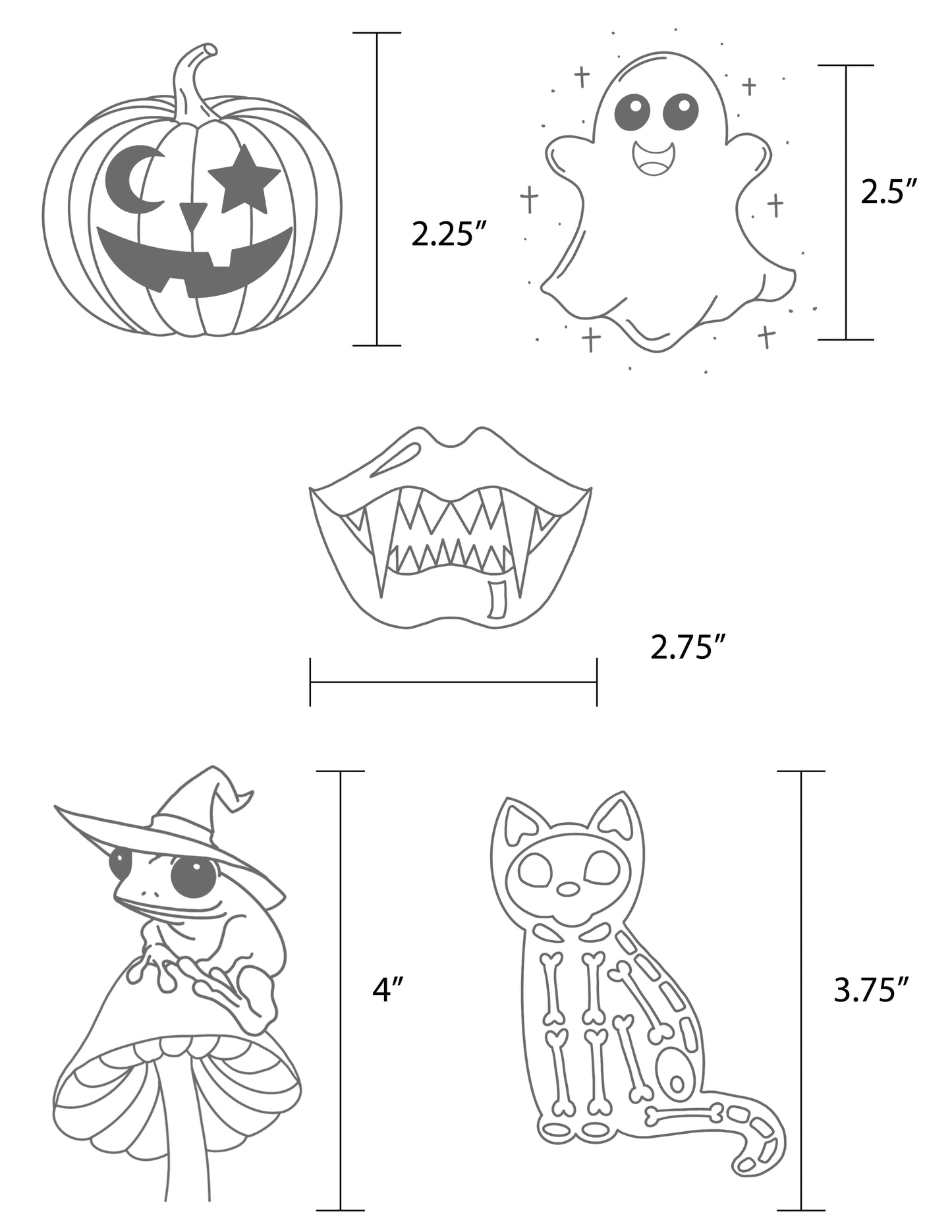 Cheerful Haunts Stick & Stitch Embroidery Stabilizer - 5 Pack