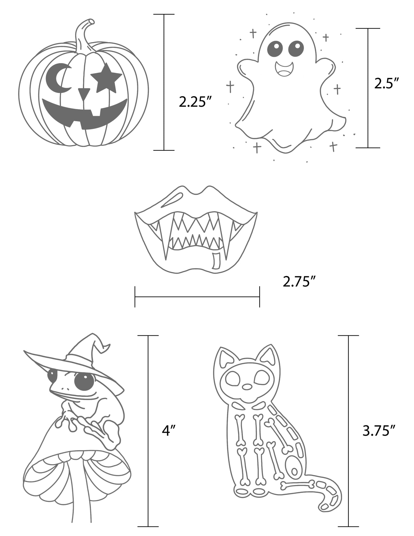 Cheerful Haunts Stick & Stitch Embroidery Pack