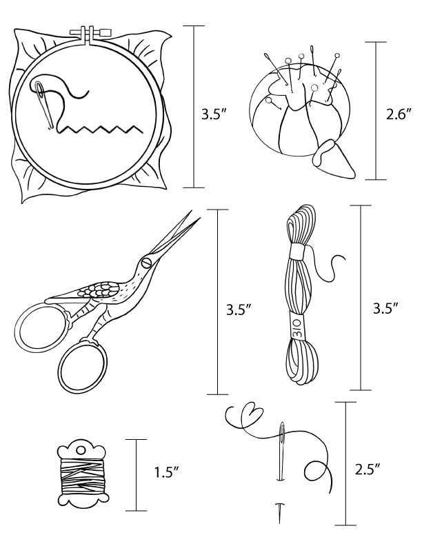 Embroidery Lover Stick & Stitch Pack