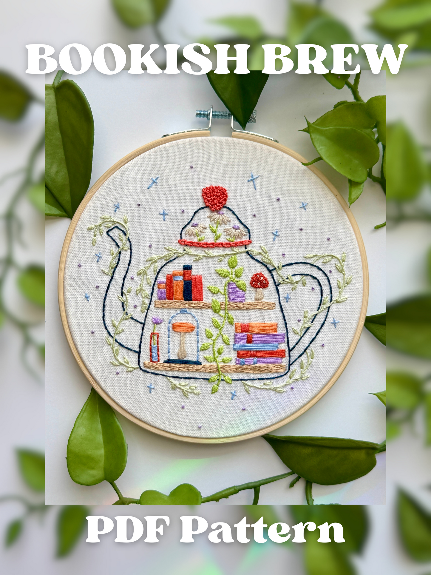 Bookish Brew - PDF Beginner Friendly Digital Pattern