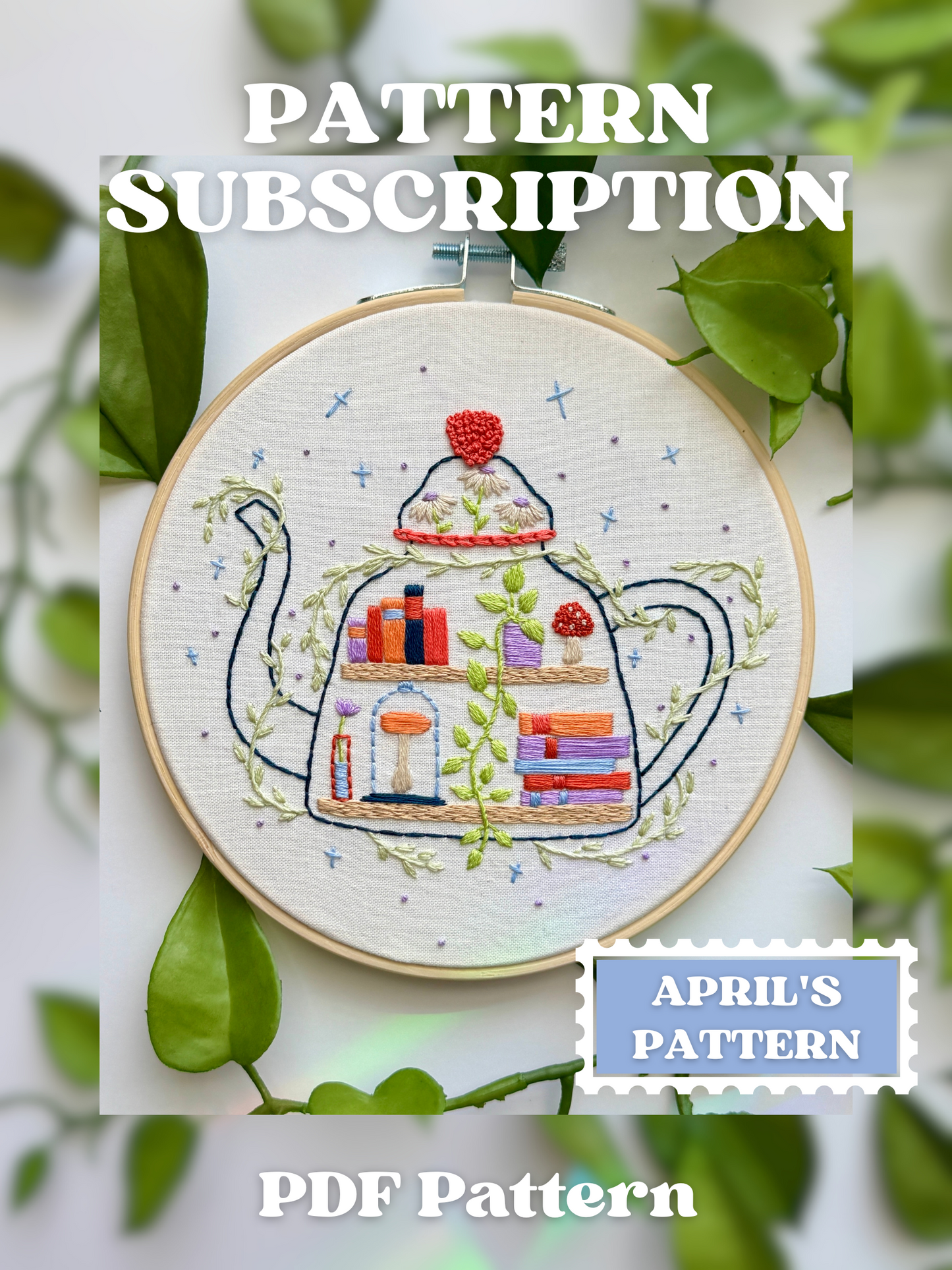 Monthly Digital Pattern Subscription – April