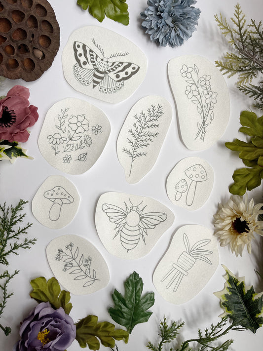 Nature Stick & Stitch Embroidery Pack