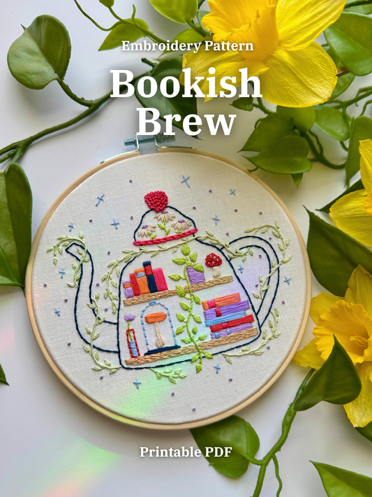 Bookish Brew - PDF Beginner Friendly Digital Pattern