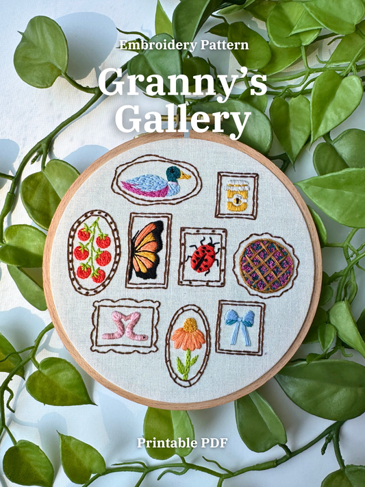 Granny's Gallery - PDF Beginner Friendly Digital Pattern