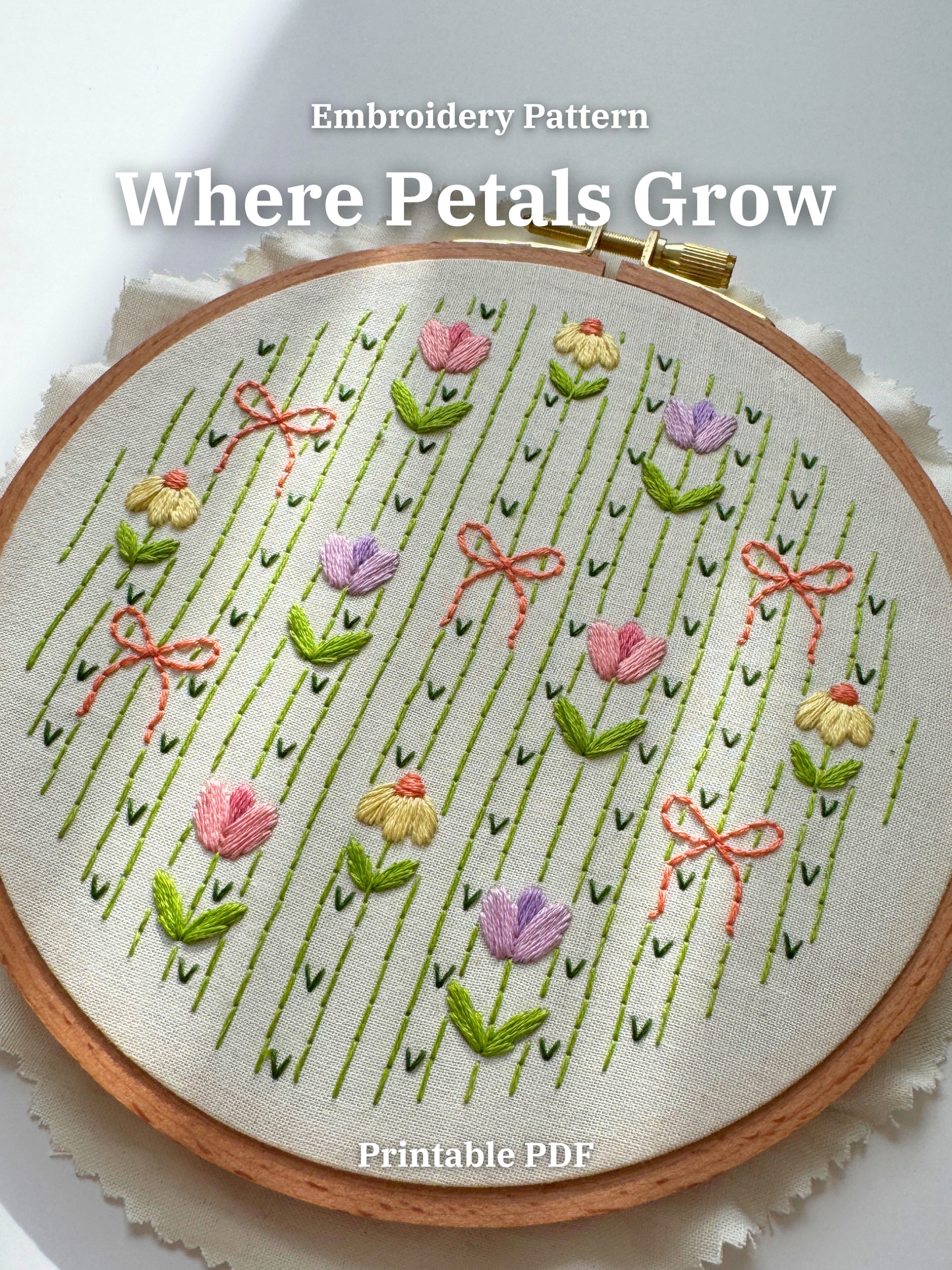 Where Petals Grow - PDF Beginner Friendly Digital Pattern