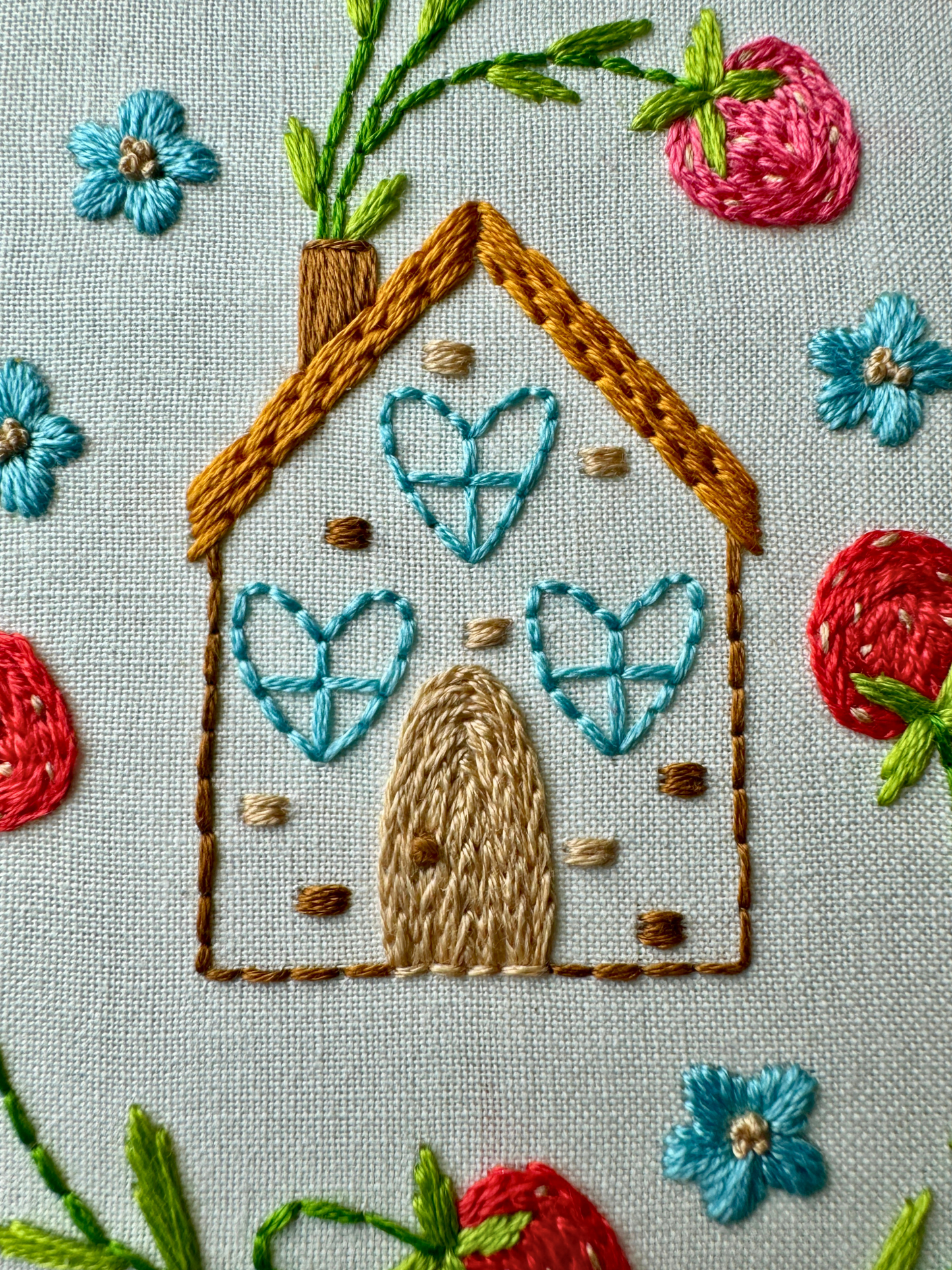 Strawberries Hollow - PDF Beginner Friendly Digital Pattern