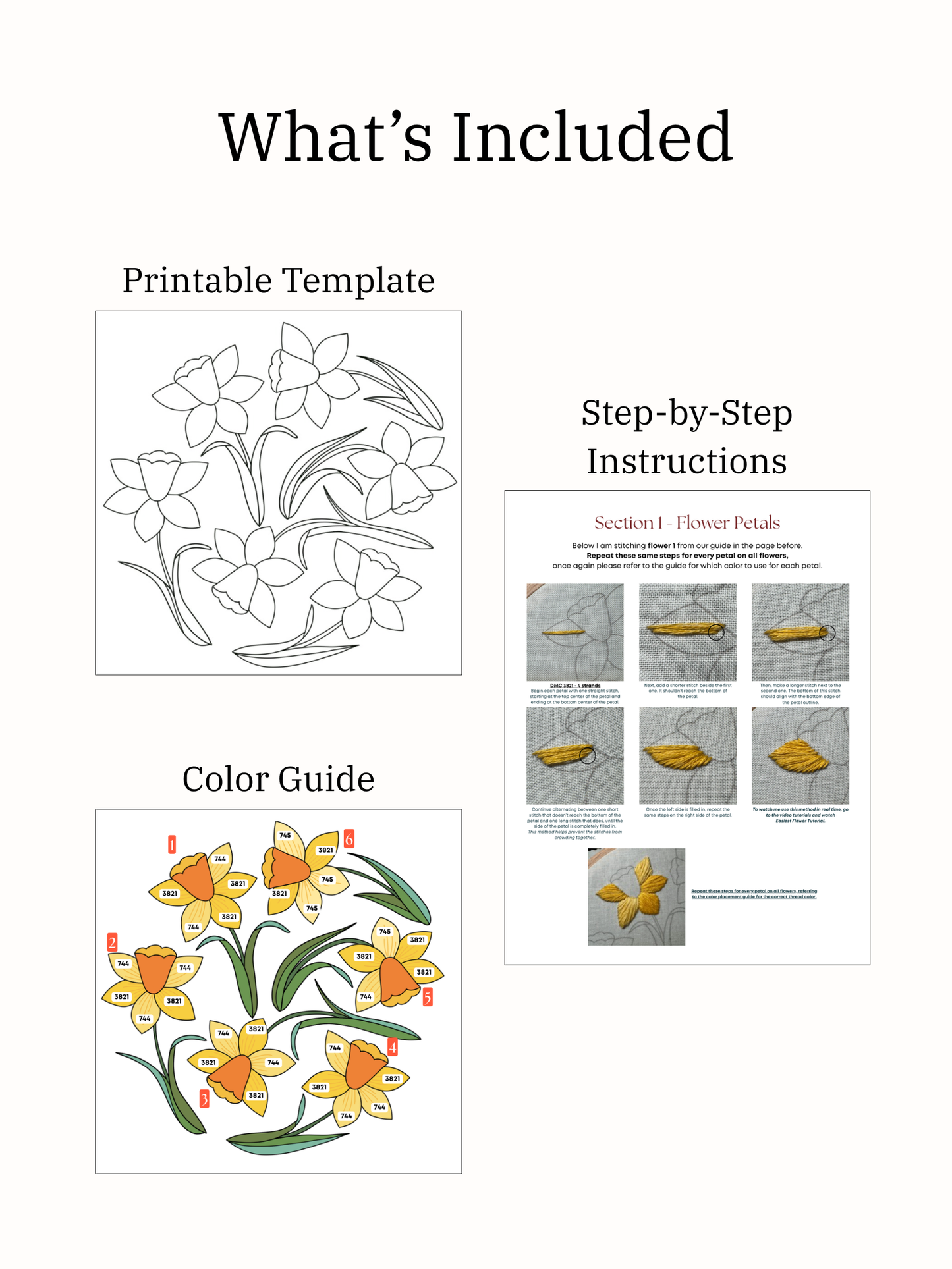 Sunlit Sisters - PDF Beginner Friendly Digital Pattern