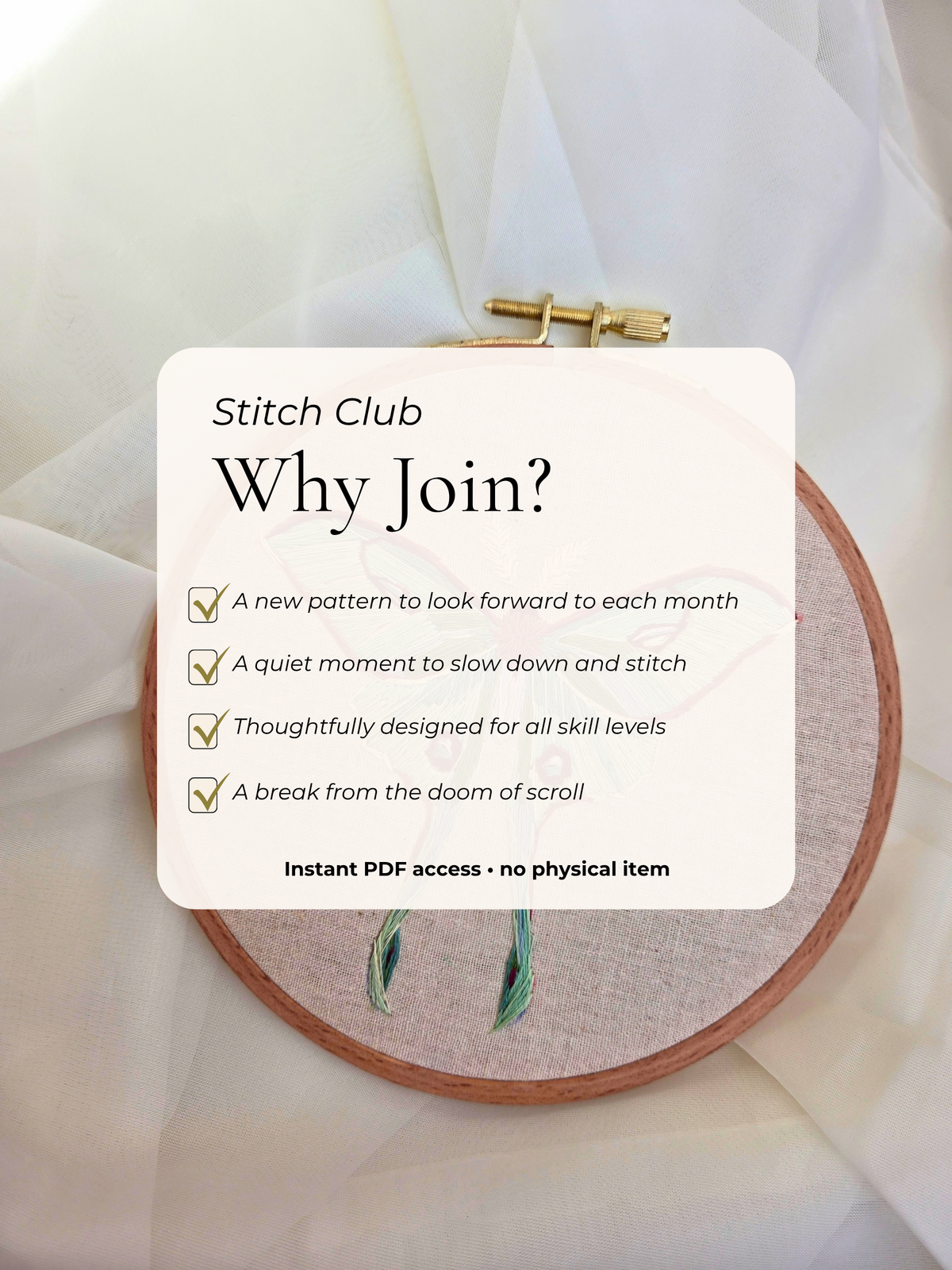 Stitch Club - October