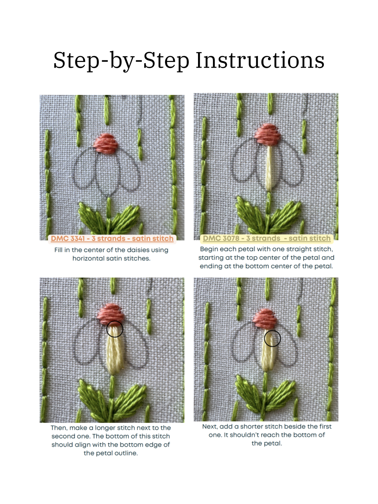 Where Petals Grow - PDF Beginner Friendly Digital Pattern