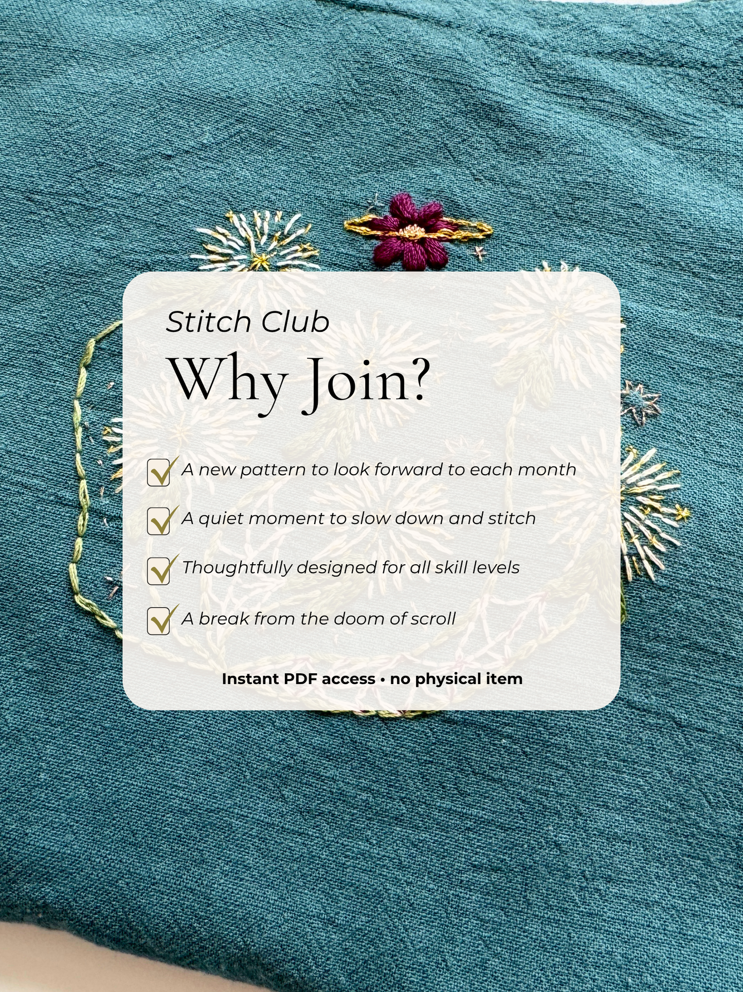 Stitch Club - June