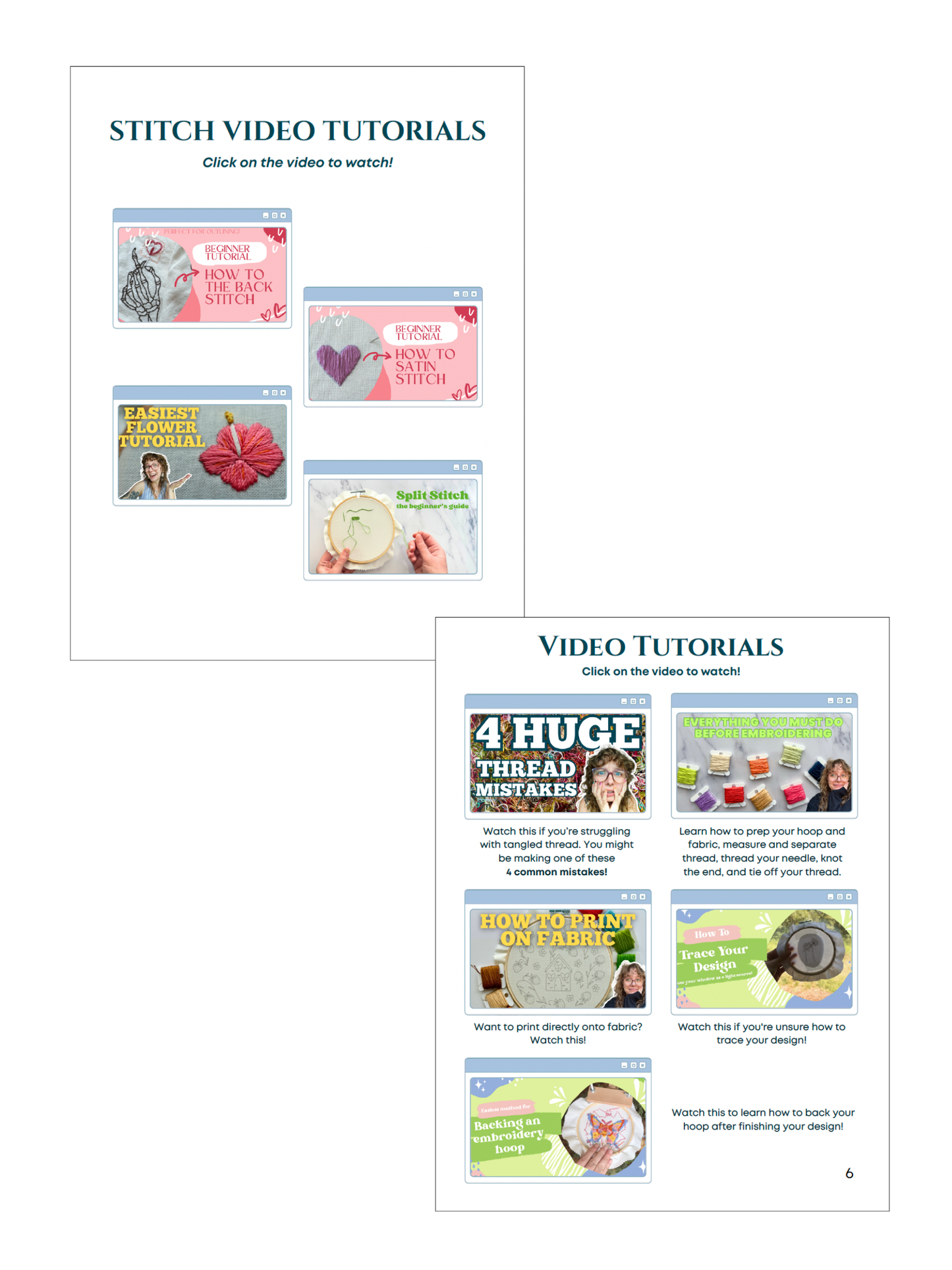 Monthly Digital Pattern Subscription - March