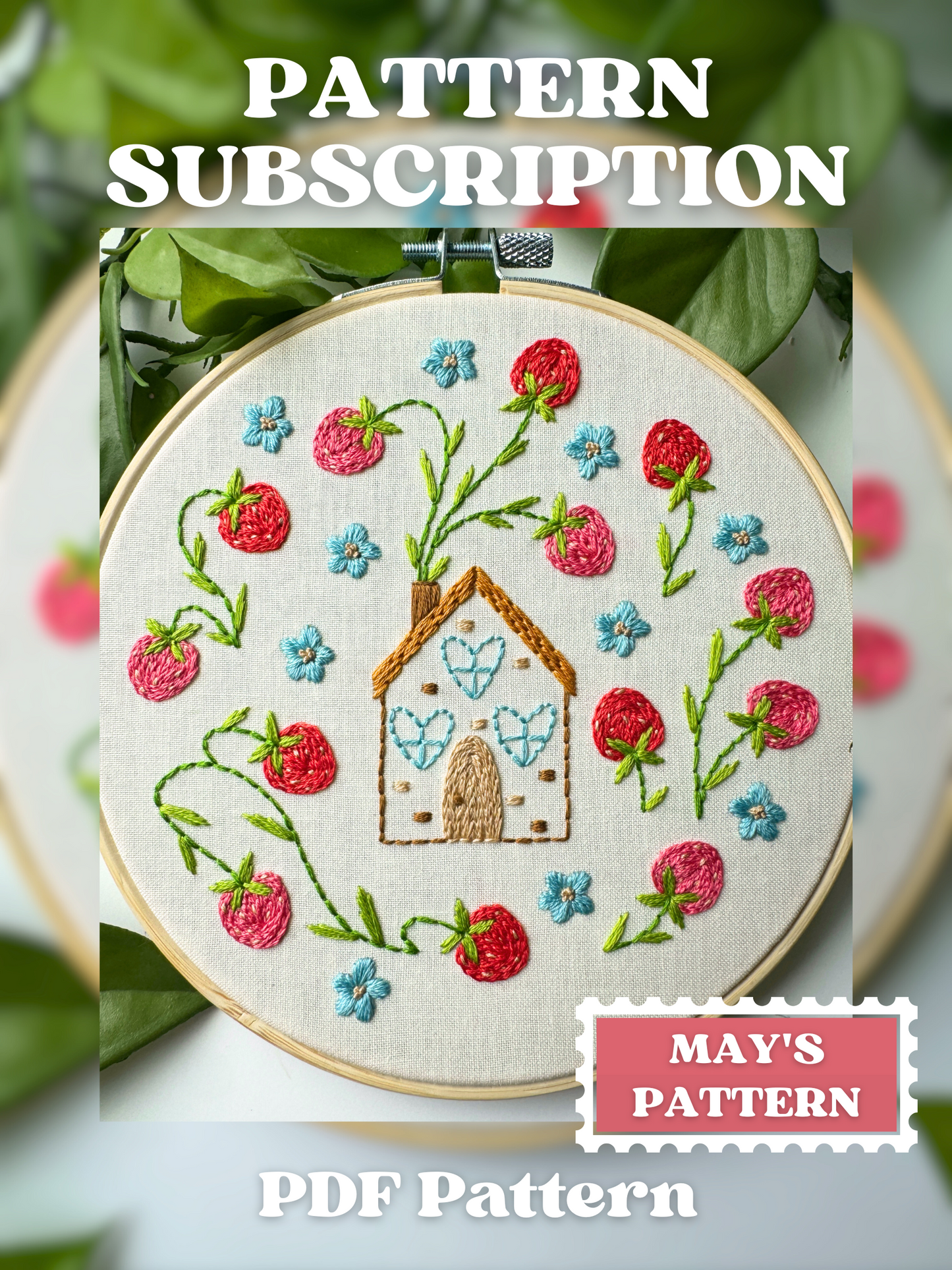 Monthly Digital Pattern Subscription – May