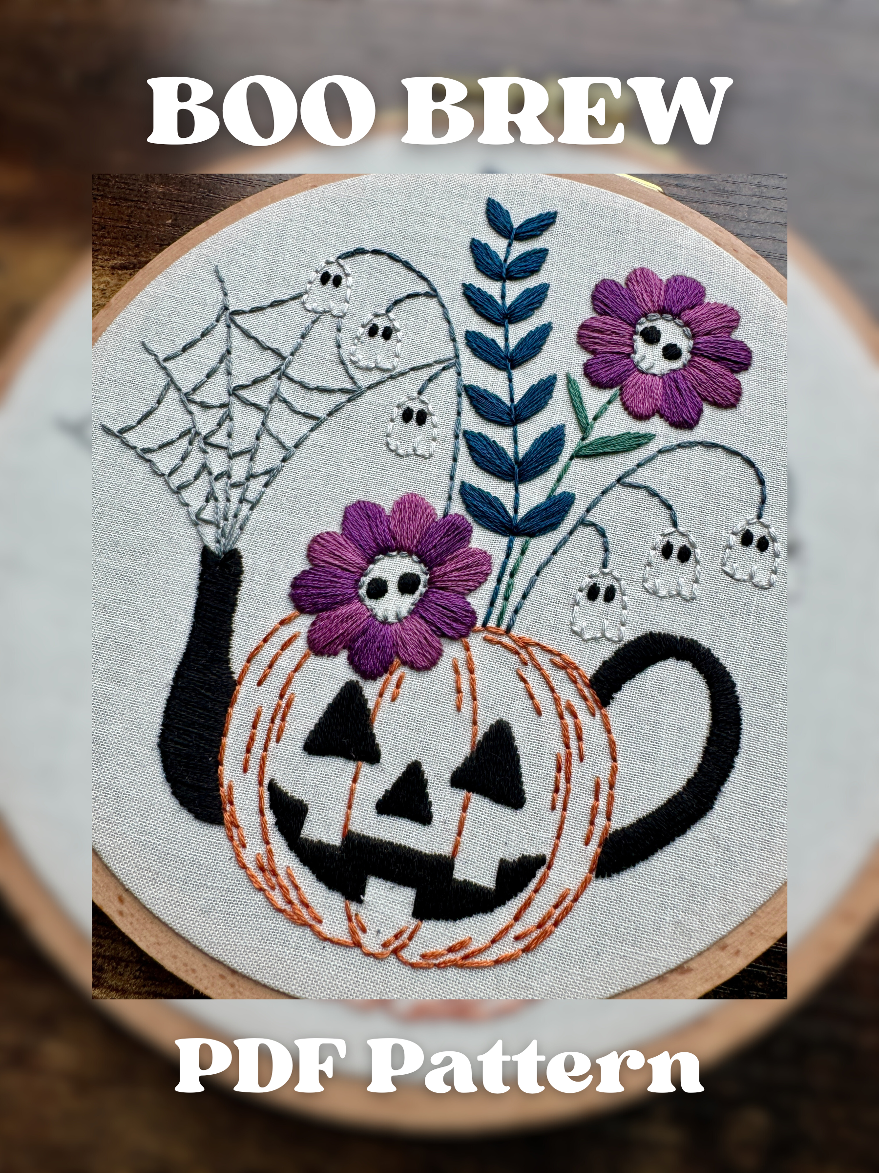 Boo Brew - PDF Beginner Friendly Digital Pattern – Thread Head Designs