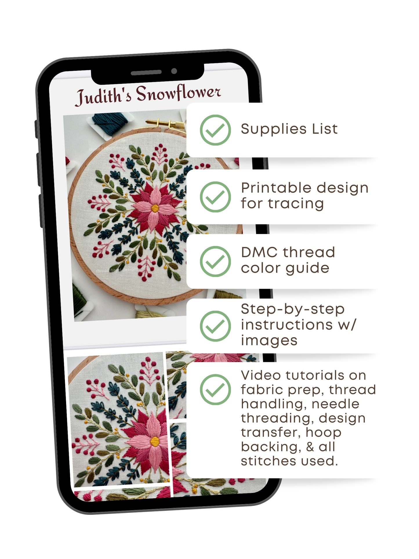 Monthly Digital Pattern Subscription – December