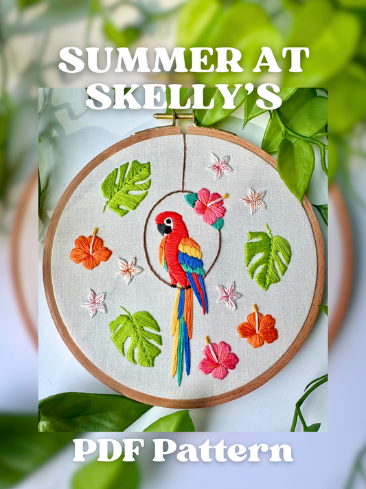 Summer at Skelly's - PDF Beginner Friendly Digital Pattern