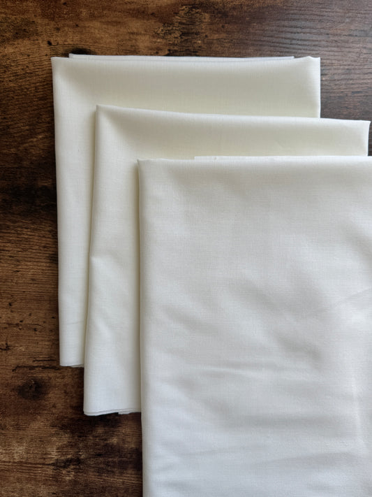 Robert Kaufman Kona Cotton Fabric - 18" x 21" - Color Bone