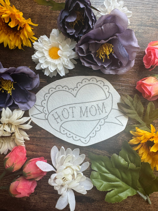 Hot Mom Stick & Stitch Embroidery Stabilizer - Single