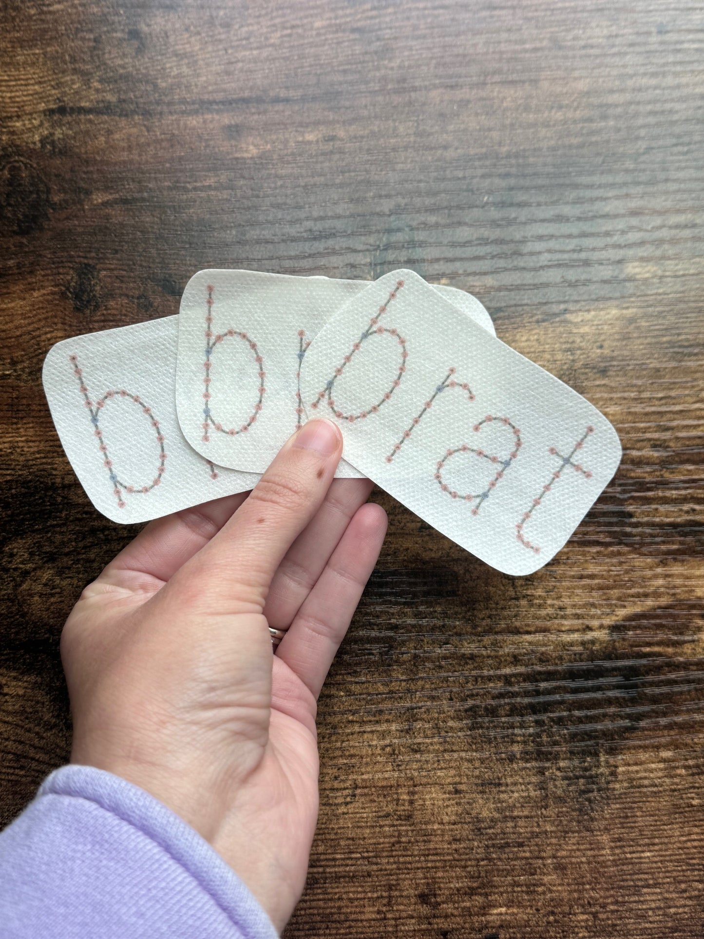 brat - Connect The Dots Stick & Stitch Embroidery Stabilizer