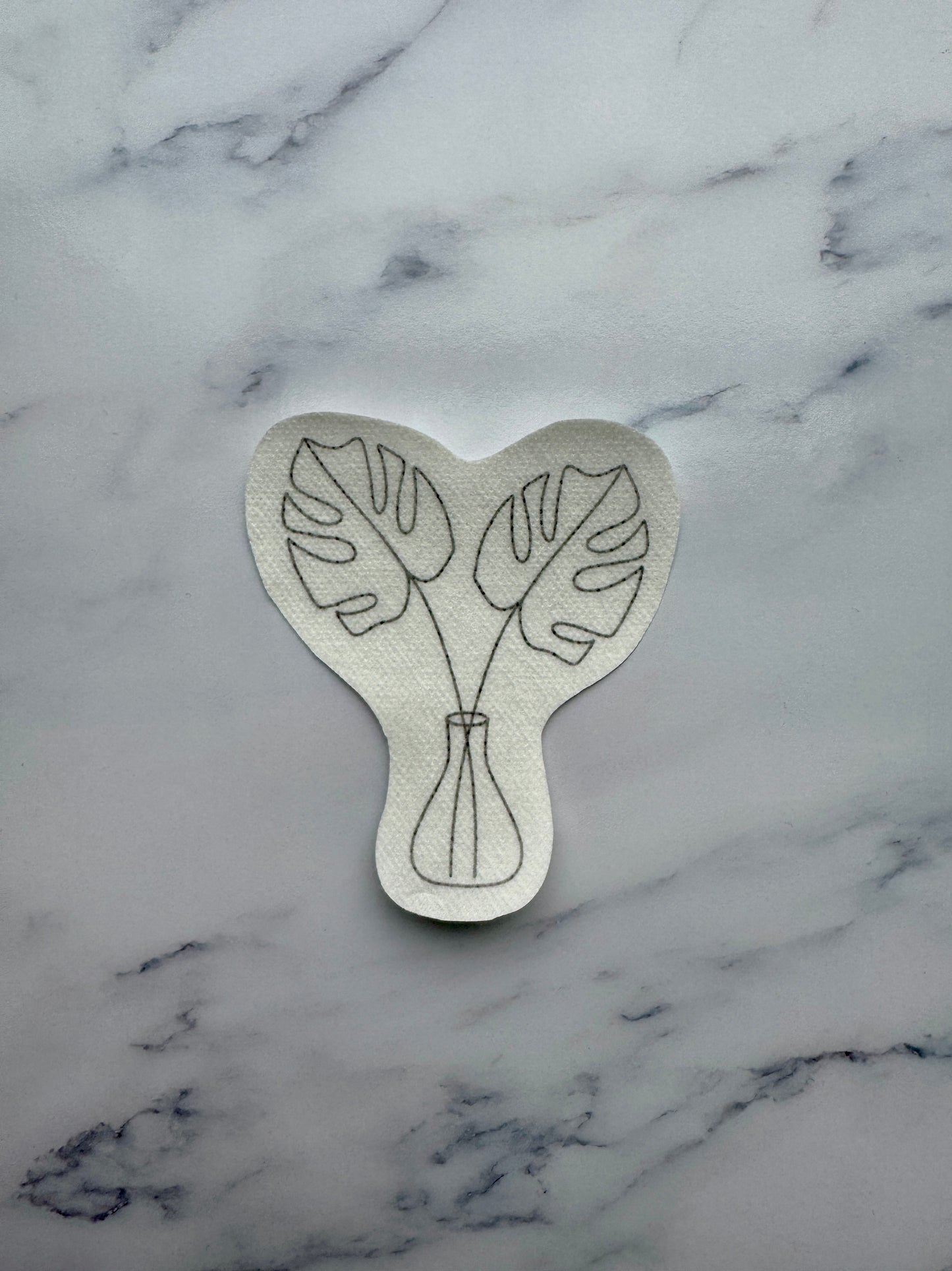 Monstera Sisters DIY Sticker (M)