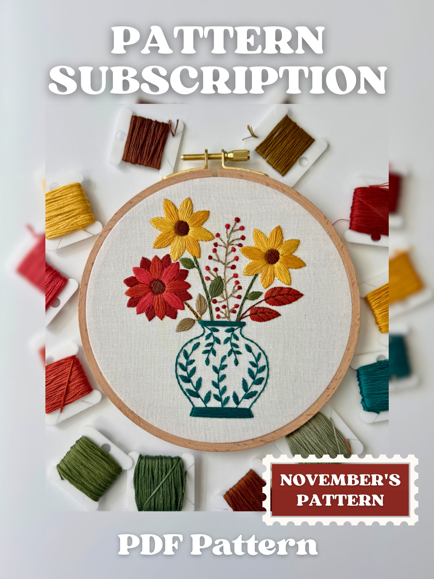 Monthly Digital Pattern Subscription – November