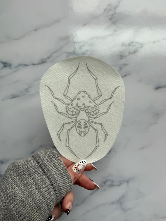 Mushroom Spider DIY Sticker (L)