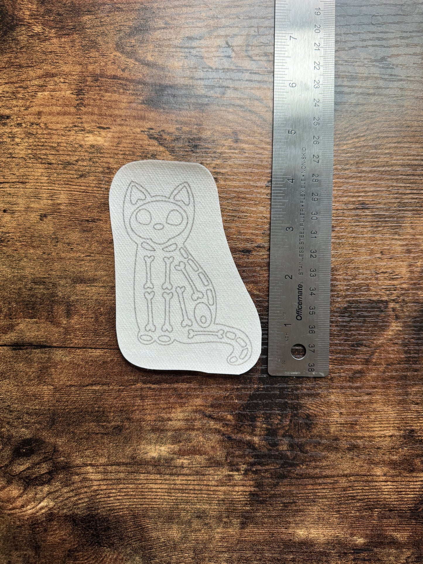 Meowster Bones DIY Sticker (M)