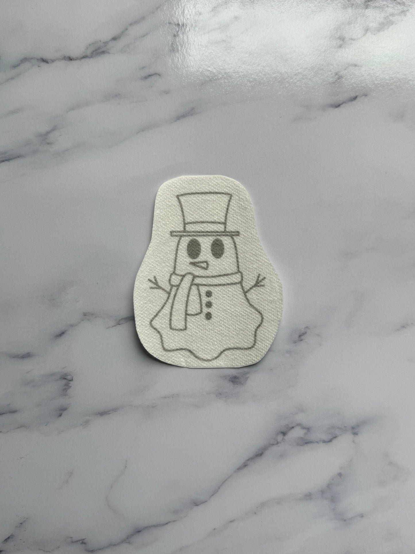 Frosty the Ghostman DIY Sticker (M)