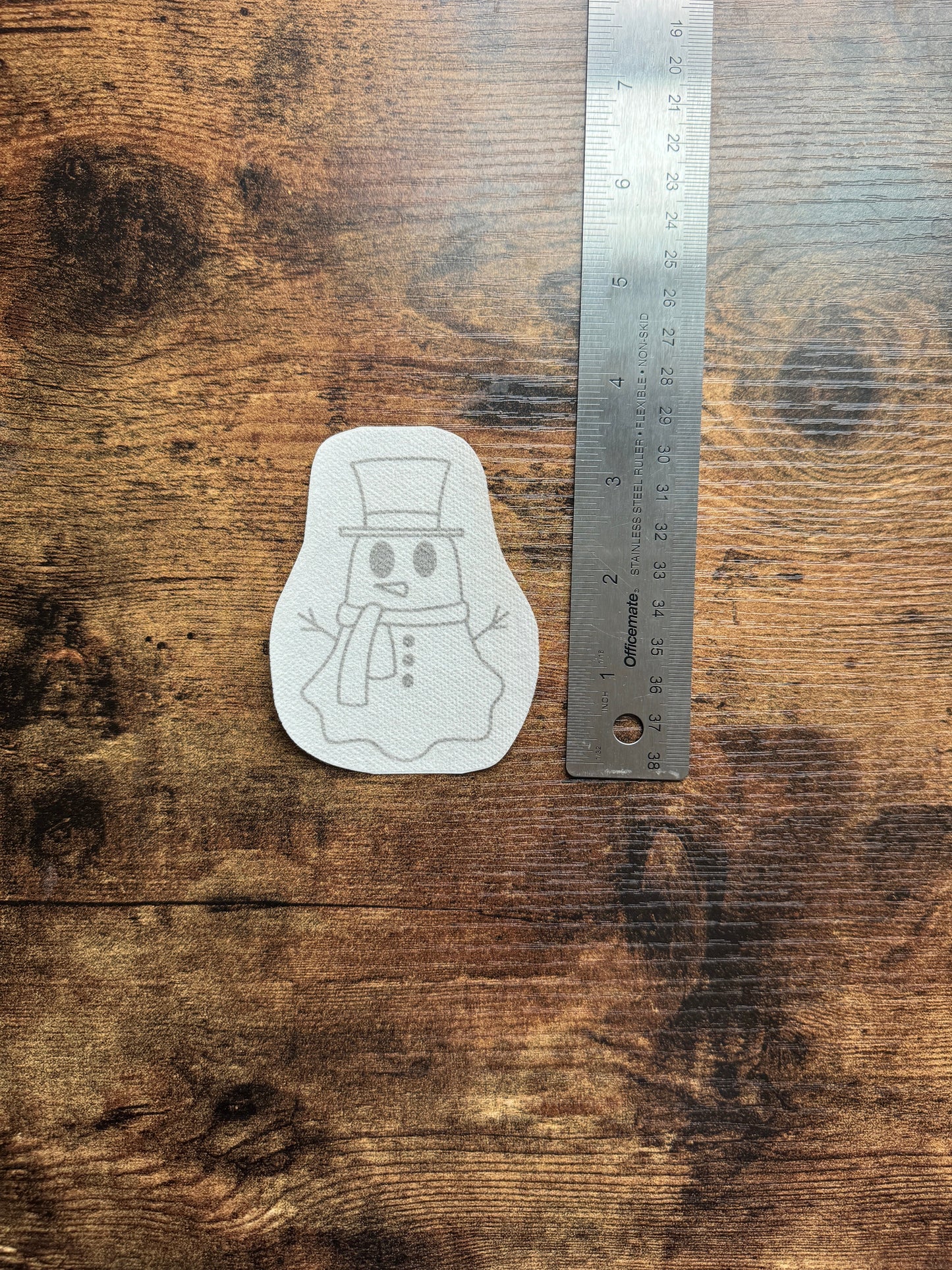 Frosty the Ghostman DIY Sticker (M)