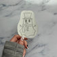 Frosty the Ghostman DIY Sticker (M)