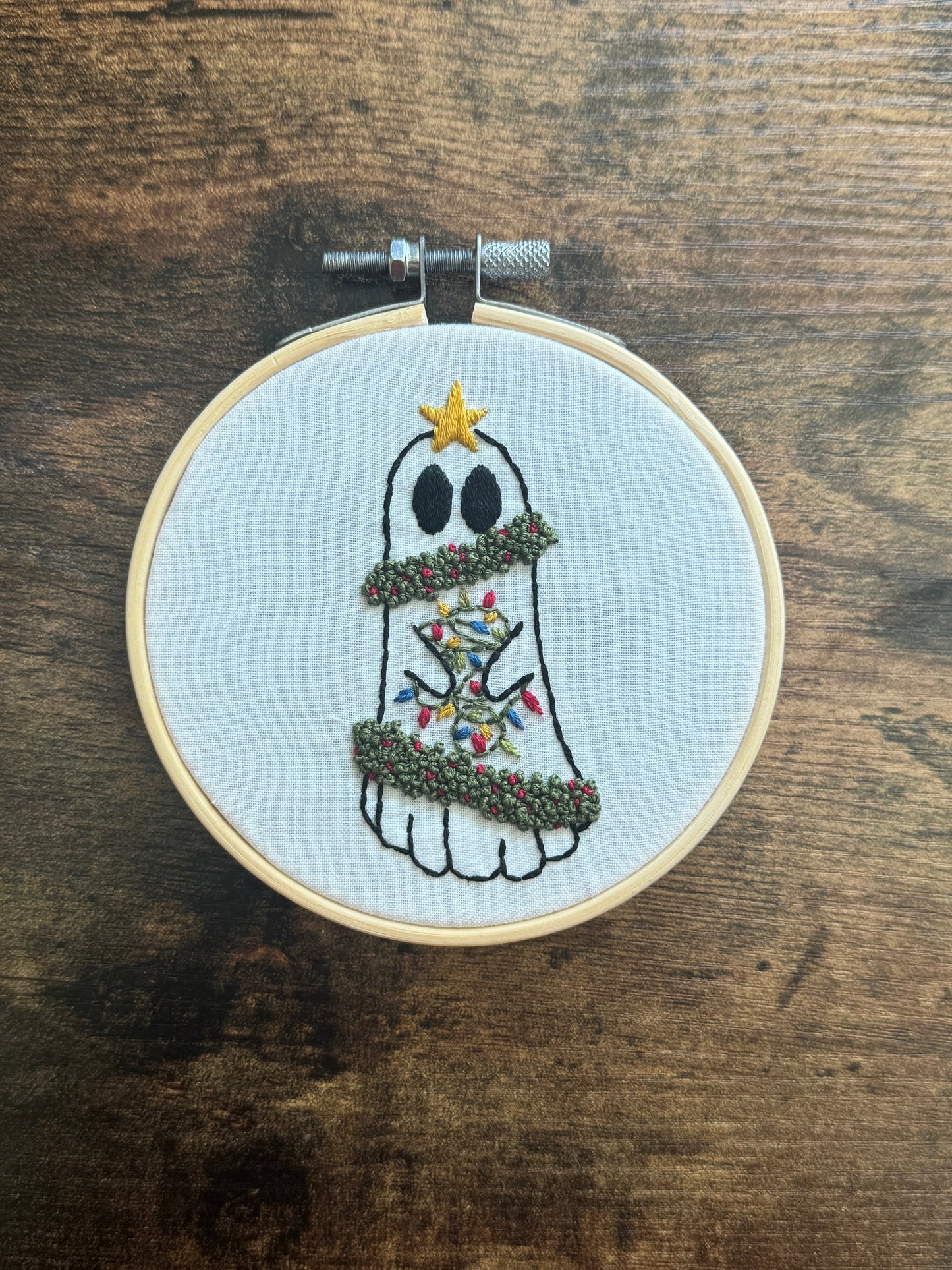 Christmas Tree Ghost DIY Sticker (M)