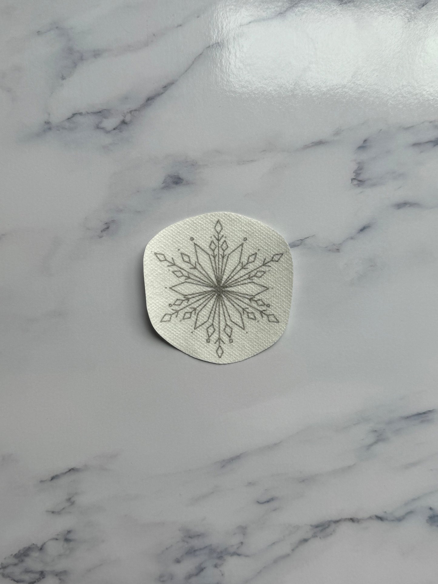 Snowflake DIY Sticker (M)