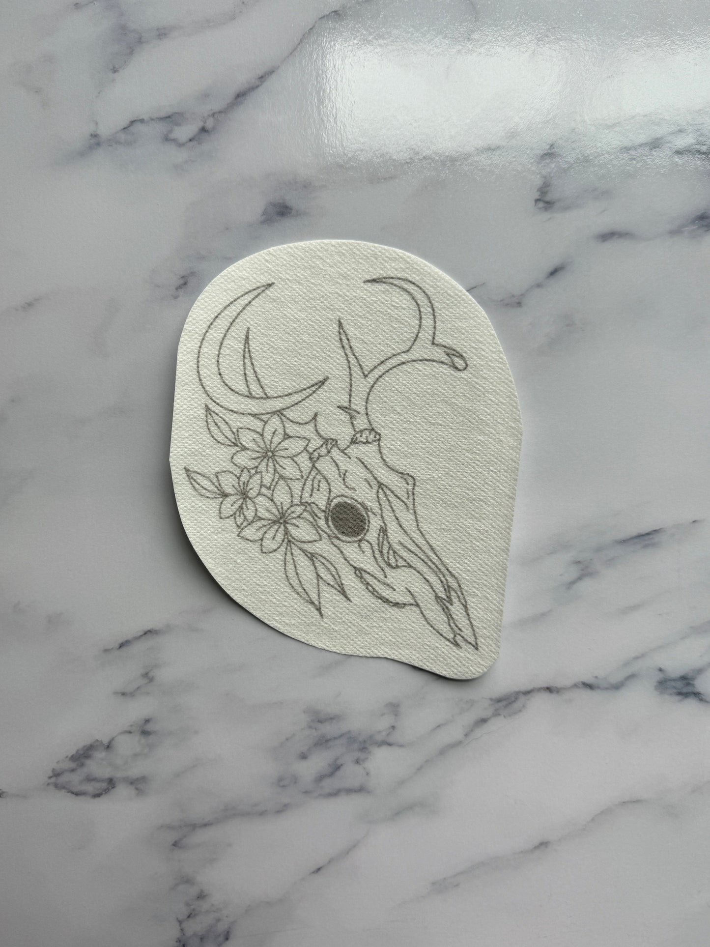 Antlers in Bloom DIY Sticker (XL)