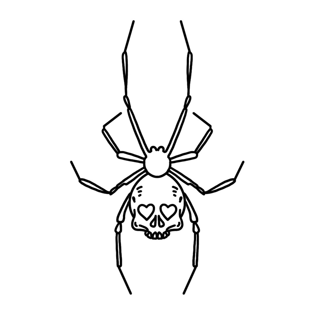 Tattoo Pass - Sally The Spider – Thread Head Designs