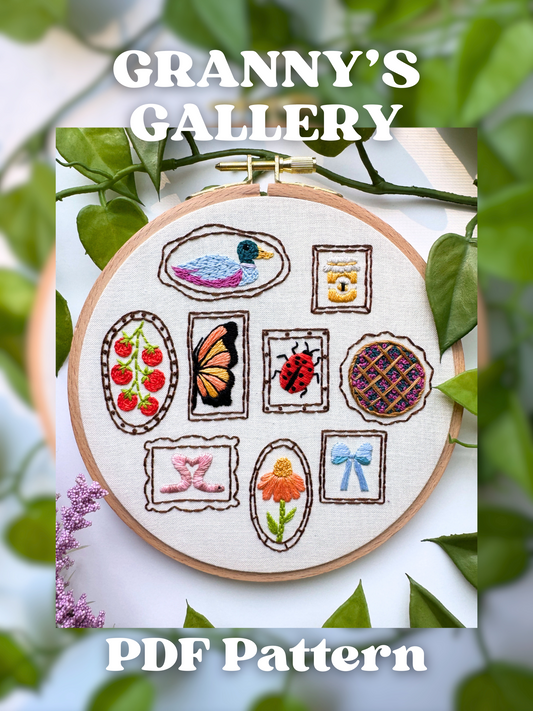 Granny's Gallery - PDF Beginner Friendly Digital Pattern